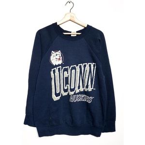 Vintage 1980s uconn huskies sweatshirt
